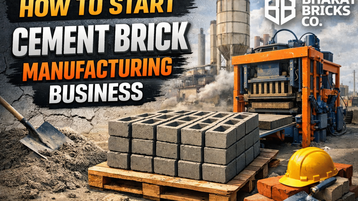 How To Start Cement Brick Manufacturing Business