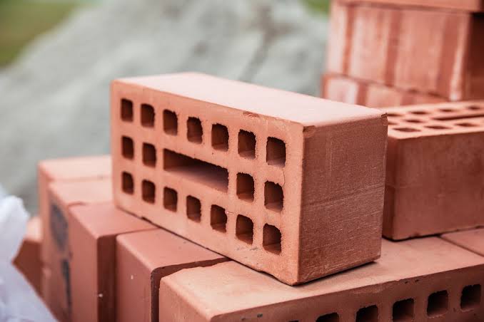 Bricks used in construction