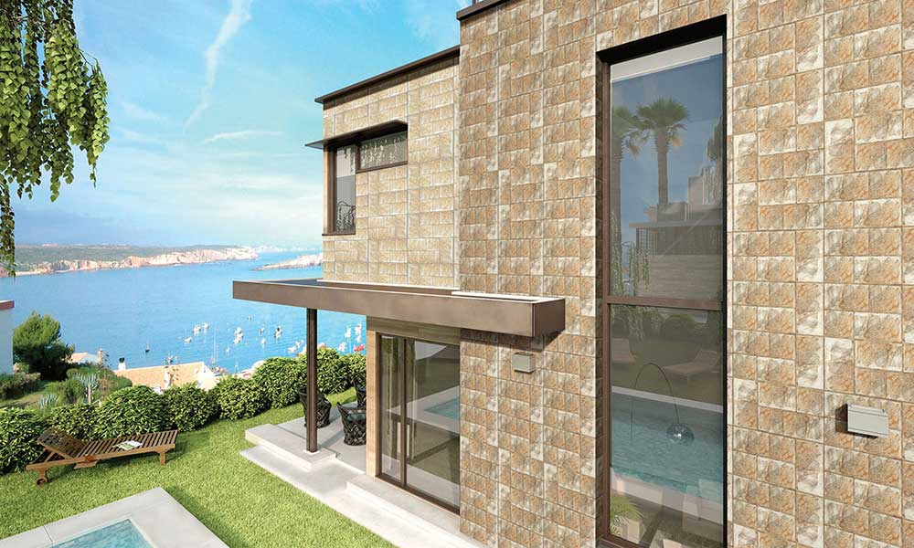 Exterior Wall Cladding Tiles In Chandigarh