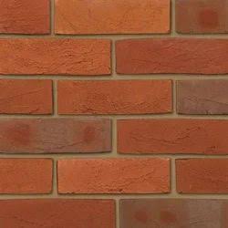 Exposed brick tiles in India