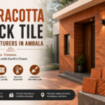 Traditional terracotta tile craftsmanship